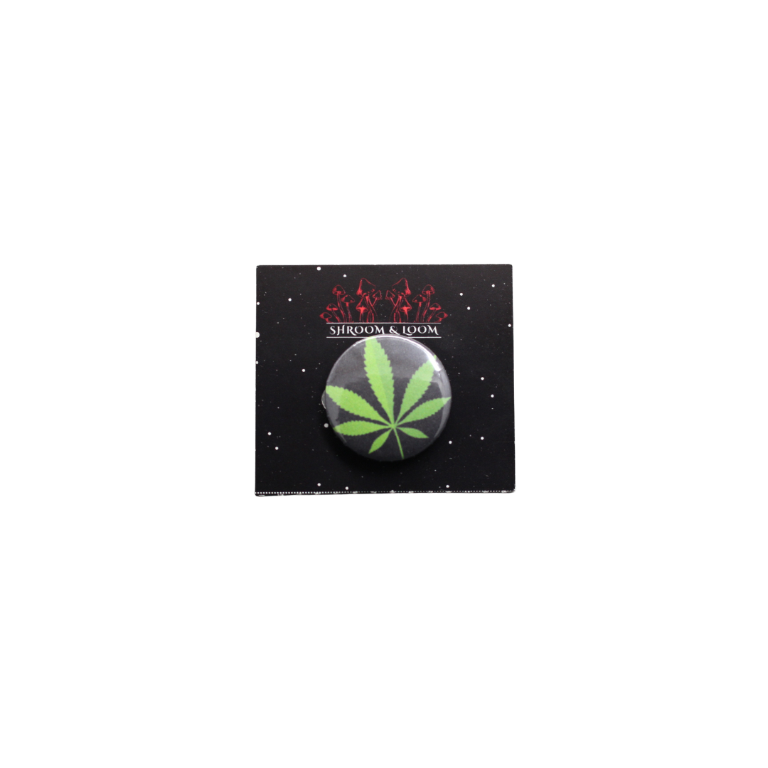 Weed Leaf Pin