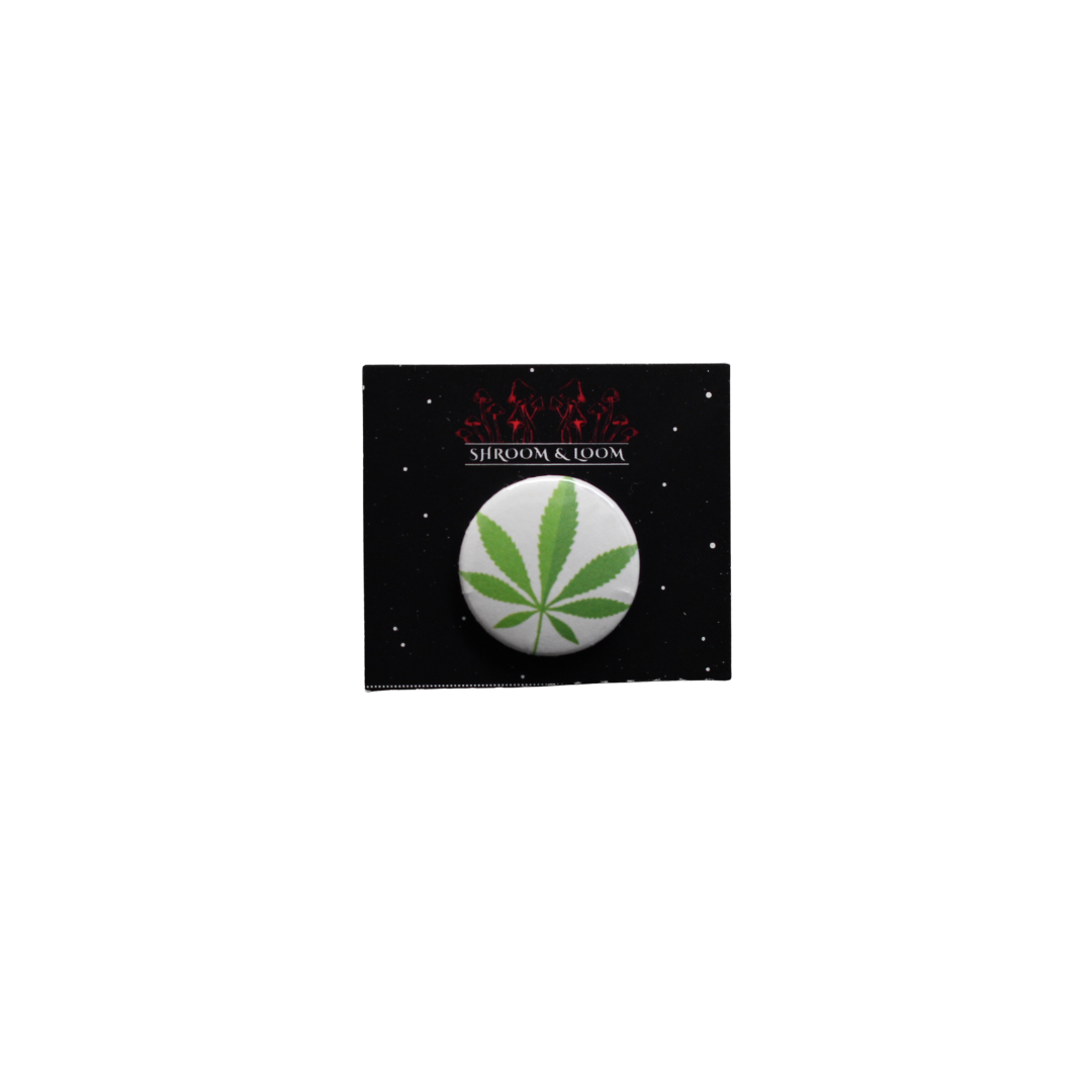 Weed Leaf Pin