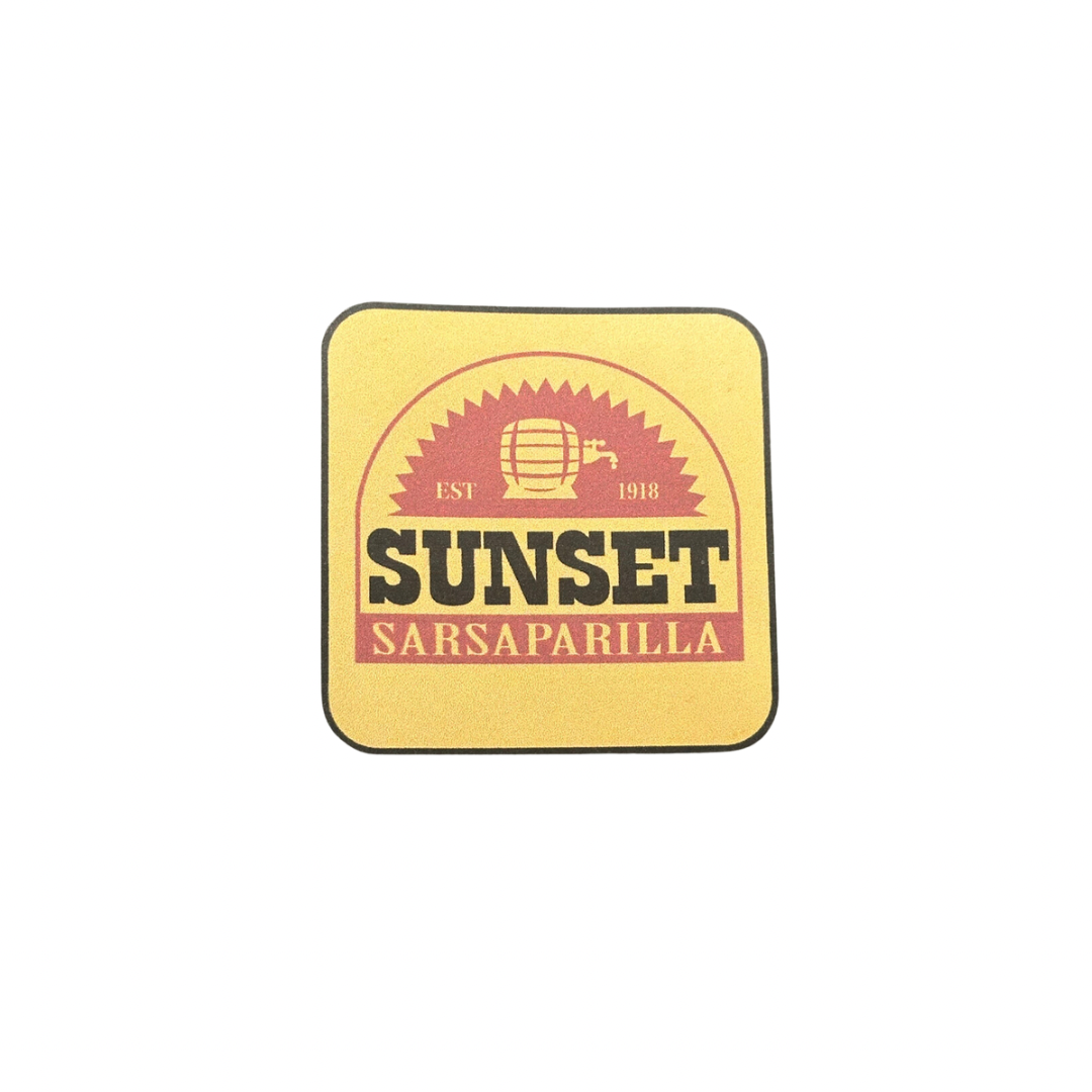 Sunset Sarsaparilla Sticker